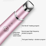 Ultrasonic Electric Thermal Eye Massage Pen