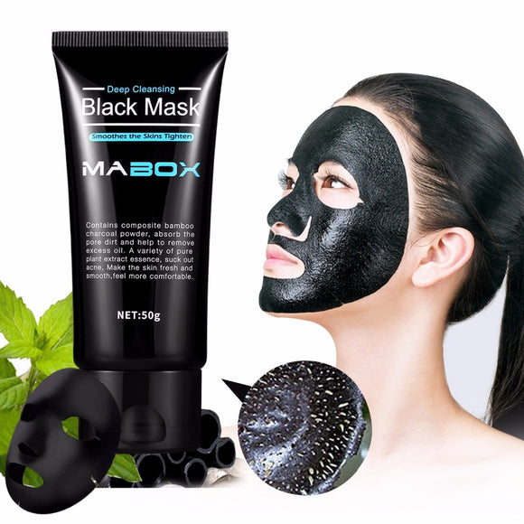 Mabox Bamboo Charcoal  Blackhead Remover Mask